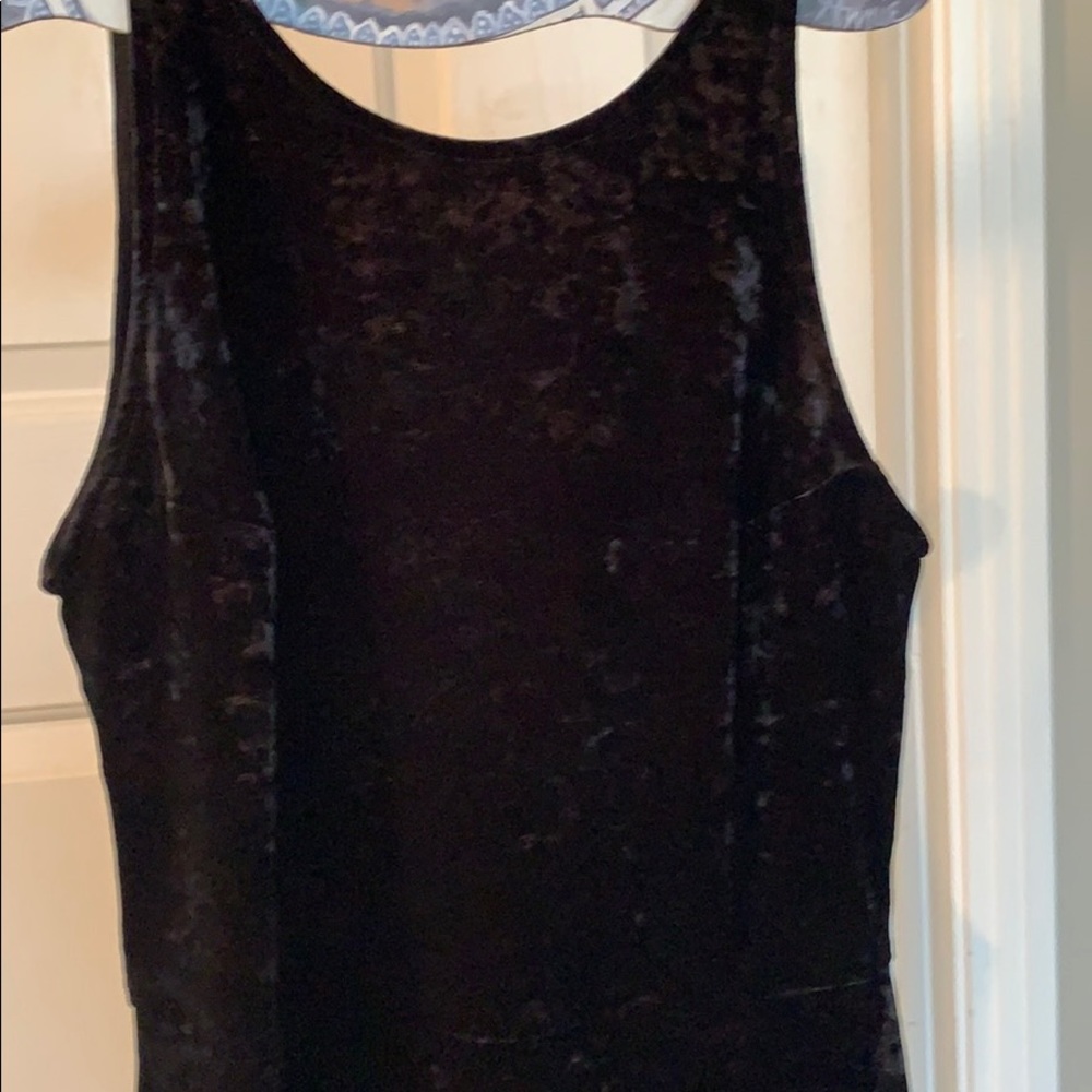 🦄Black Velvet Dress